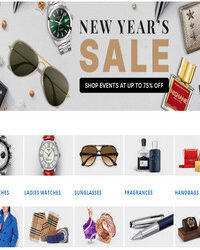 Mẫu website Đồng hồ