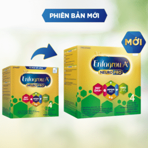 [MUA LÀ CÓ QUÀ] [Tặng 1 lon 1.7kg cùng loại SLCH] Bộ 3 sữa bột Enfagrow A+ NeuroPro 4 với 2’-FL HMO cho trẻ từ 2-6 tuổi– 2.2kg