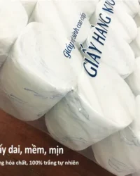 Bịch 20 cuộn giấy vệ sinh cao cấp hàng không không lõi dày mịn màng