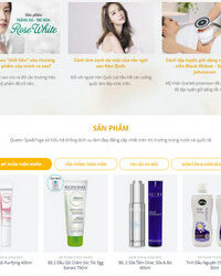 Mẫu website SPA